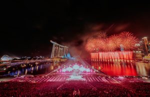 Spectacular Return of Fireworks to Usher in the New Year at Marina Bay Singapore Countdown 2023