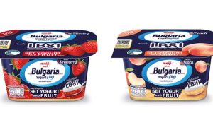 New CP-Meiji set yogurt and fruit available in peach and strawberry
