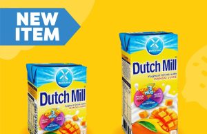 New Dutch Mill Yogurt Drink with Mango Juice