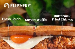 Flip’NFry offers new waffle sandwich concept in Jakarta