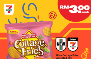 New Wise Cottage Fries Tom Yum Flavour Chips to celebrate Chinese New Year