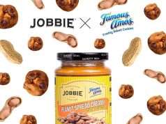 New Jobbie x Famous Amos Cookie Crumbs Peanut Spread