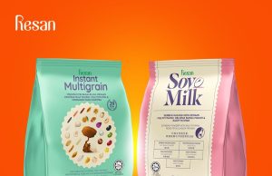 Resan Soy Milk with Kacip Fatimah drink and Instant Multigrain with Tiger Milk Mushroom ow at AEON Big