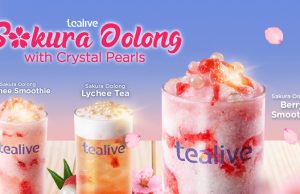 Tealive is tempting the taste buds with Sakura Oolong with Crystal Pearls
