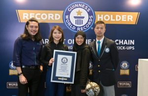 Wonda Coffee Bags New World Record Title in Guinness World Records
