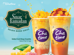 Try the new Chatime Golden Mango Series