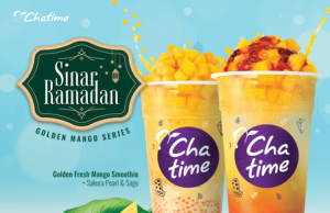 Try the new Chatime Golden Mango Series