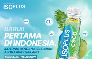 ISOPLUS isotonic drink now with coconut water to improve hydration