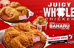 Fans of KFC Malaysia can now enjoy Juicy Whole Chicken