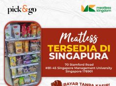 Meatless Kingdom goes to Singapore and is available at Pick & GO