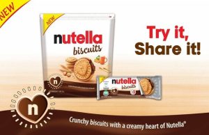 NEW Nutella Biscuits is now officially available in Malaysian supermarket shelves