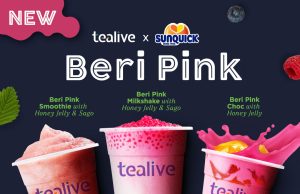 Tealive collaborates with Sunquick to launch Beri Pink