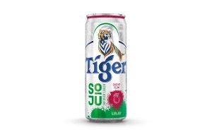 New Tiger Soju-Infused Lager has an alcohol content of 5.5%