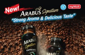 Arabus Signature coffee now at myNEWS
