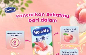 New Buavita Korean White Peach has 1,000mg of collagen for skin benefit