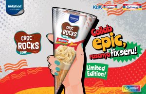Indofood Choc Rocks Cone Indomie ice cream is not a prank
