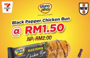 Try the new Mighty White Black Pepper Chicken Bun now