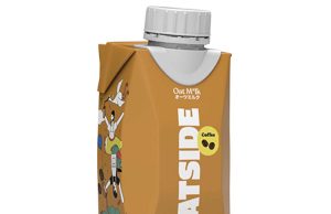 Oatside in smaller pack sizes and flavour choices available in Indomaret