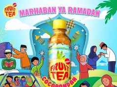 New limited edition Sosro Fruit Tea Cocopandan flavour for Lebaran