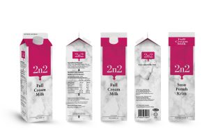 New half and half 2n2 Full Cream Milk available in Malaysia