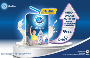 Dutch Lady MaxGro in UHT format helps children grow taller