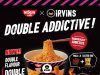 Nissin X Irvins Bowl Mala Salted Egg Noodle offers both mala and salted egg flavours
