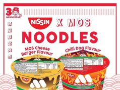MOS Burger and Nissin Foods new collaboration available in Singapore