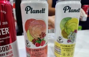 TCP floral soda drink Planett is inspired by nature crafted with varieties of flowers