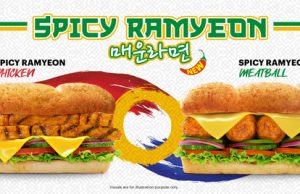 Subway Malaysia offers Spicy Ramyeon