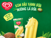 Wall’s Vietnam new coconut ice cream with mung beans