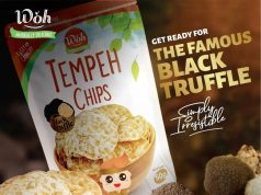Woh Tempeh Chips now in trending black truffle flavour