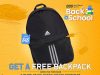 Free adidas backpack up for grabs at Sun & Sand Sports to help the little ones strut back to school in style!