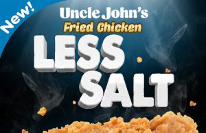Uncle John’s Less Salt Fried Chicken is good for you