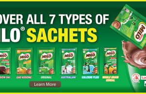 New Milo sachet is easy to carry and even has the Australian version