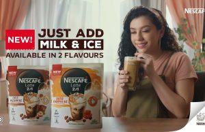 New Nescafe Latte Ice 2-in-1 to cool down on a hot day