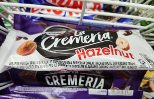 New La Cremeria Hazelnut with chocolate coating, hazelnut and peanuts