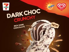 New Wall’s Ovaltine Dark Choc Crunchy with crunchy Ovaltine flakes