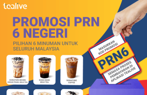 Tealive offers RM6 drinks under Payung Rahmah initiative