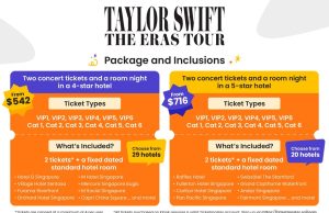 Klook’s Experience Packages for Taylor Swift | The Eras Tour in Singapore