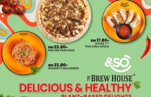 The Brew House new &SO plant-based delights