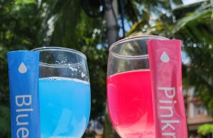 Heen showcases Pinkme and Blueme functional drinks