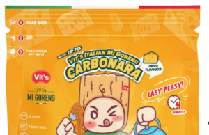New portable Vit’s Italian Mi Goreng Carbonara Zip Pack for travel