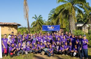 FedEx Employees Plant Trees To Build A More Sustainable Future