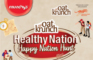 Join Treasure Hunt and Win Up to RM 10,500 Cash Prizes with Oat Krunch