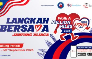 Annual Nestlé Omega Plus Walk A Million Miles 2023 Anticipates Biggest Ever Participation in Support of World Heart Month