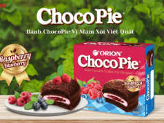 Orion ChocoPie in Vietnam has a new fruity flavour