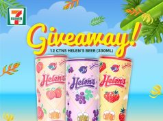 Helen’s offering low-alcoholic fruit beers to lucky winners in Singapore