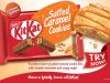 Introducing the new KitKat Salted Caramel Cookies