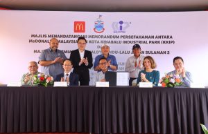 McDonald’s Malaysia Partners with Kota Kinabalu Industrial Park (KKIP) to Establish Food Hub