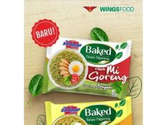 Mie Sedaap Baked is lower in fat and free from MSG